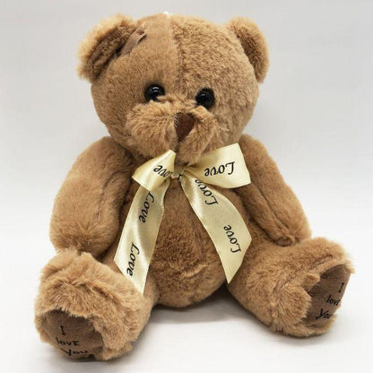 Kawaii Patch Teddy Bear Stuffed Animals Light brown Stuffed Animals - Plushie Depot