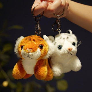 Kawaii Tiger Keychain Plush Toy Plushie Depot