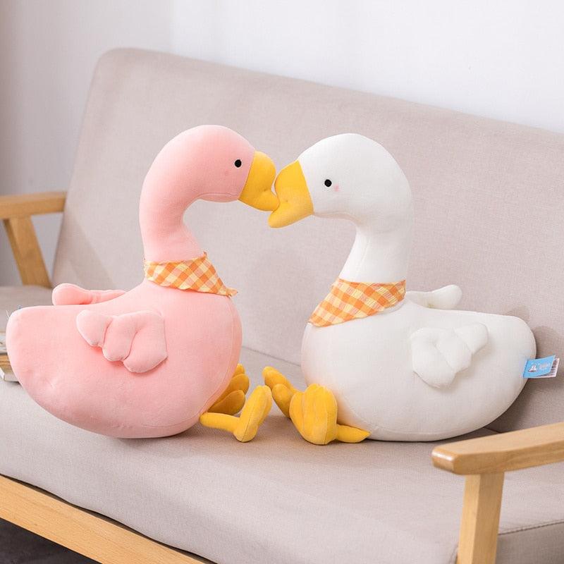 Sitting Big Goose Plush Toys Stuffed Animals - Plushie Depot