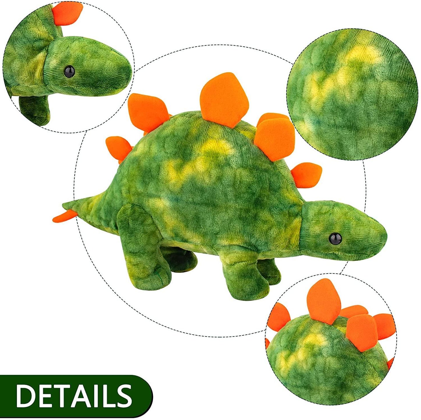 Cute Stegosaurus Dino Plush Toy Sleep Masks - Plushie Depot