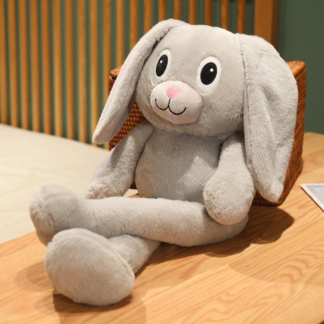 Cute Happy Bunny Plushies green Stuffed Toys Plushie Depot