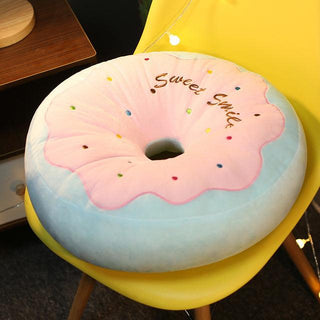 Soft Donut Bread Nap Pillows pink Pillows - Plushie Depot