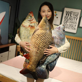 Funny Realistic Fish Plush Pillow Plush Toys - Plushie Depot