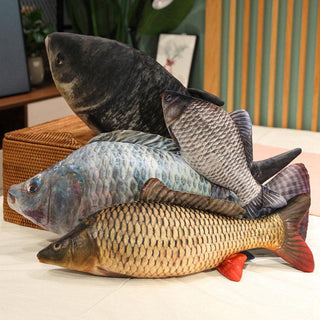 Funny Realistic Fish Plush Pillow Plush Toys Stuffed Animals - Plushie Depot