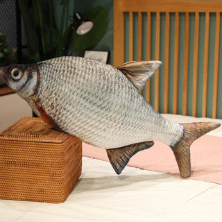 Funny Realistic Fish Plush Pillow Plush Toys 2 Stuffed Animals - Plushie Depot