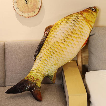 Funny Realistic Fish Plush Pillow Plush Toys 9 Stuffed Animals Plushie Depot