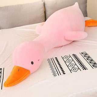 Amazing Giant Plushie Ducky Huggable Pillow Plush Toys Pink b Plushie Depot
