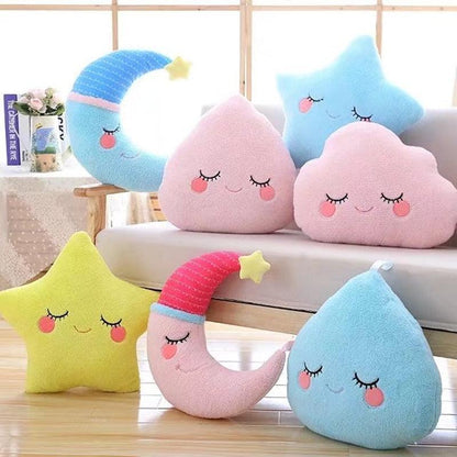 New Kawaii Sky Series Pillow Soft Star Clouds Water Plush Toys Plushie Depot