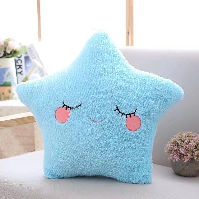 New Kawaii Sky Series Pillow Soft Star Clouds Water Plush Toys blue star Plushie Depot
