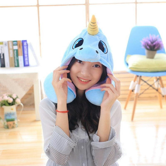 Kawaii Unicorn Plush Hat Pillows - Plushie Depot