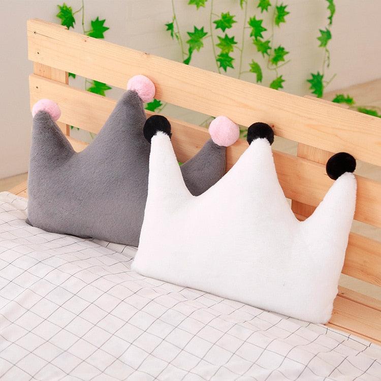 Super Soft Crown Shape Pillow Toy Pillows Plushie Depot