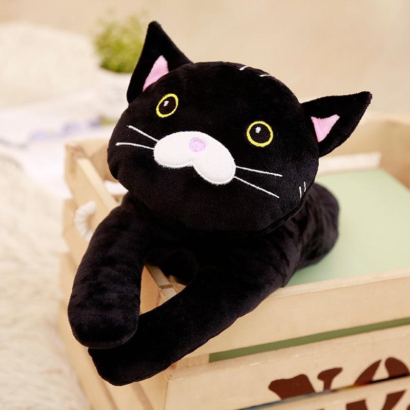 Miaoowa Cute Black Cat Plush Toys for Kids Plushie Depot