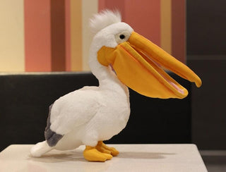 Lifelike Big Mouth Pelican Stuffed Animal Plushie Depot