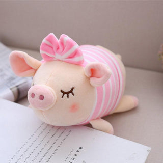 Cute Pig with a Bow Plushie - Plushie Depot