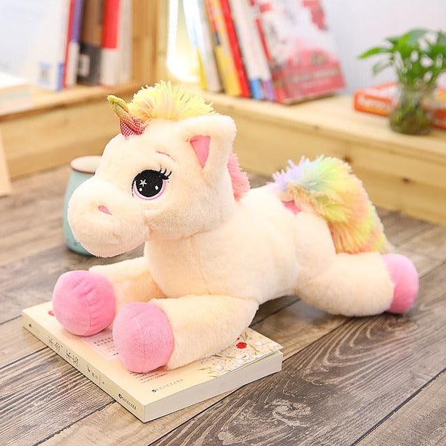 Kawaii Rainbow Unicorn Plush Toys pink Stuffed Toys - Plushie Depot