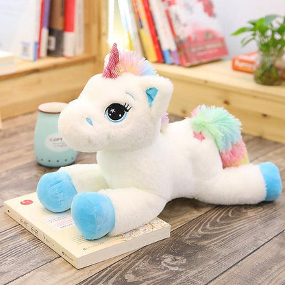 Kawaii Rainbow Unicorn Plush Toys blue Stuffed Toys - Plushie Depot