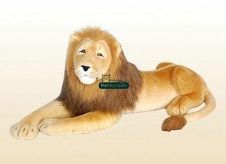 43" / 110 CM Giant Domineering Lion Stuffed Soft Plush Toy Lying Lion Plushie Depot