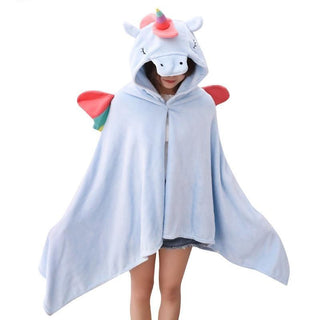 Plush Unicorn Blanket Cloak - Plushie Depot